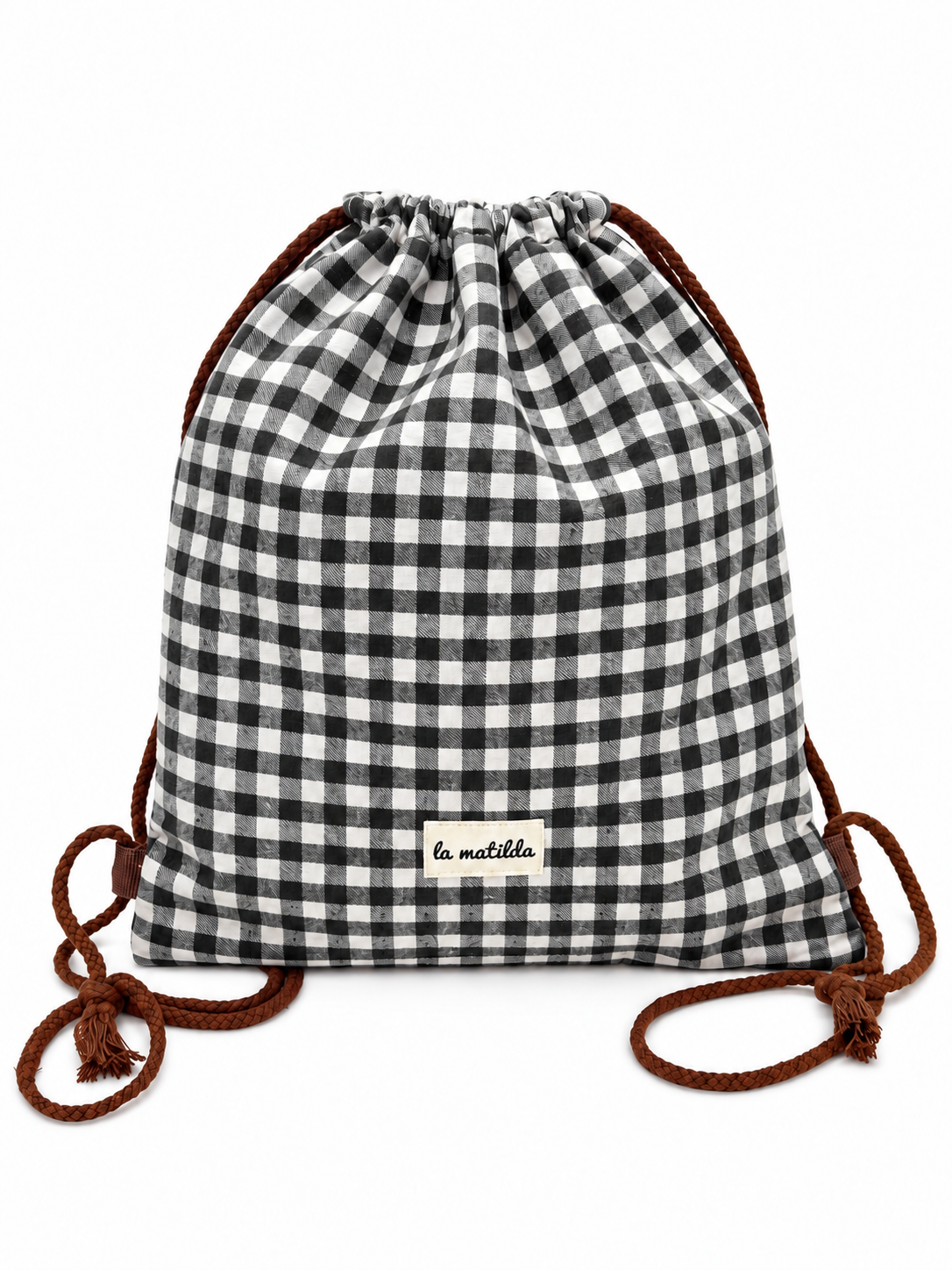 Mochila Cuerdas Gringham Negro