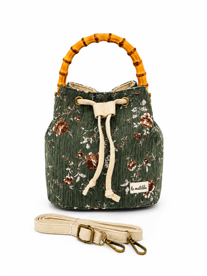 Bolso de mano Carla Forest Verde