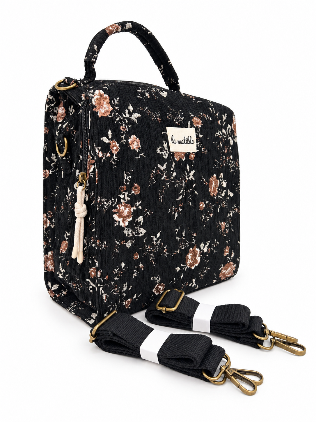 Mochila Julia 3 en 1 Forest Negro