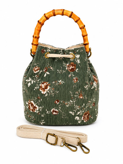 Bolso de mano Carla Forest Verde