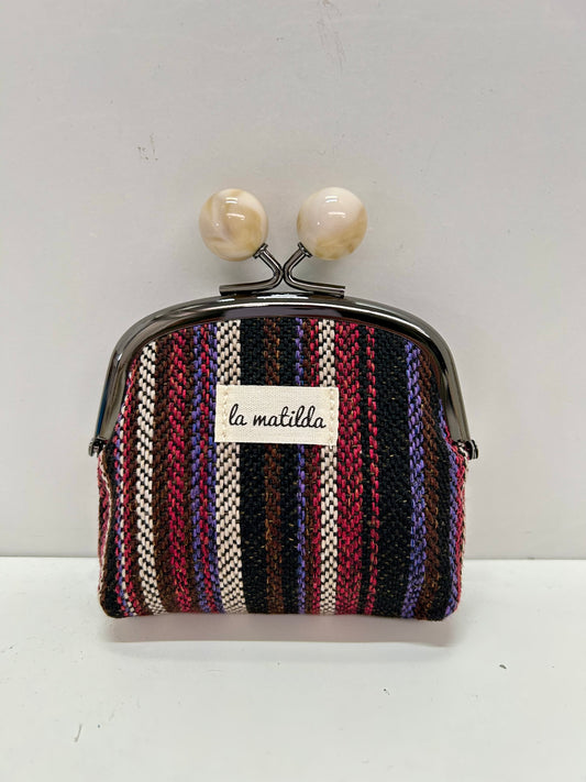 Monedero de Boquilla con Cierre de Bolas Linea Fuego