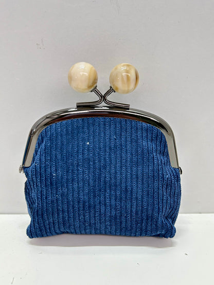 Monedero de Boquilla con Cierre de Bolas Pana Azulón