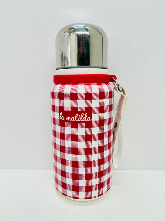 Termo La Matilda Gingham Rojo