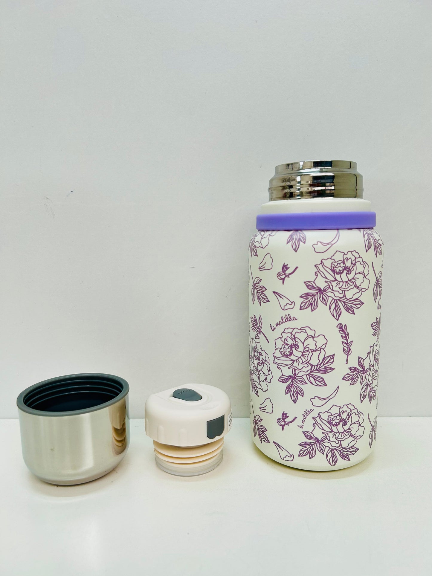 Termo La Matilda Rosa Violeta