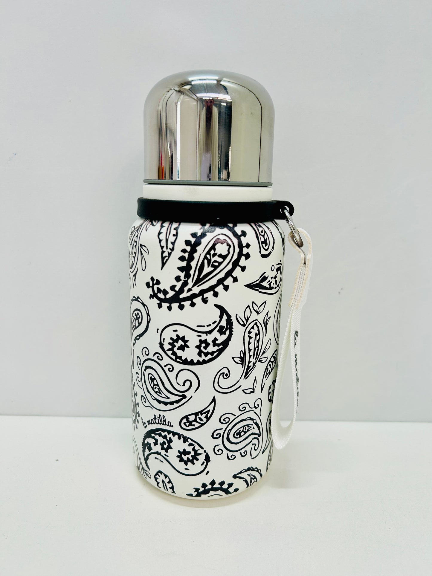 Termo La Matilda Hojas Negro