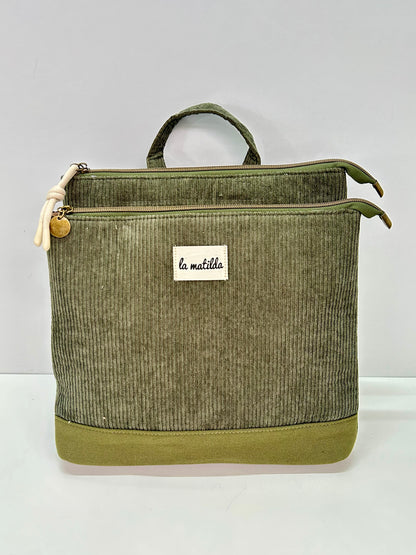 Mochila doble Pana Oliva