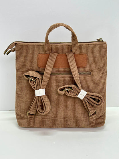 Mochila doble Pana Marrón Tostado