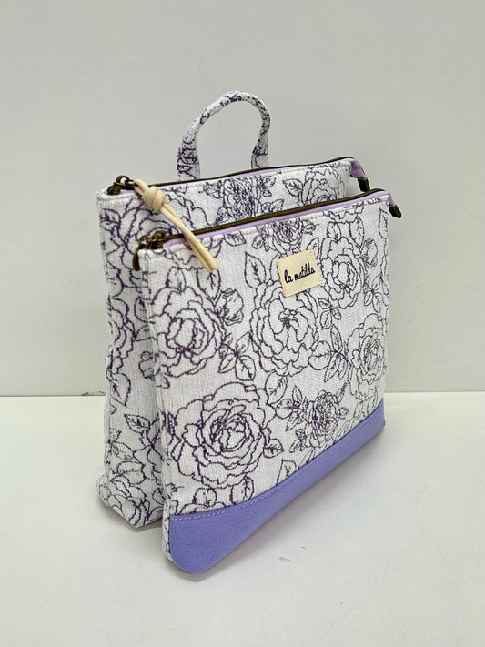 Mochila doble Rosa Violeta