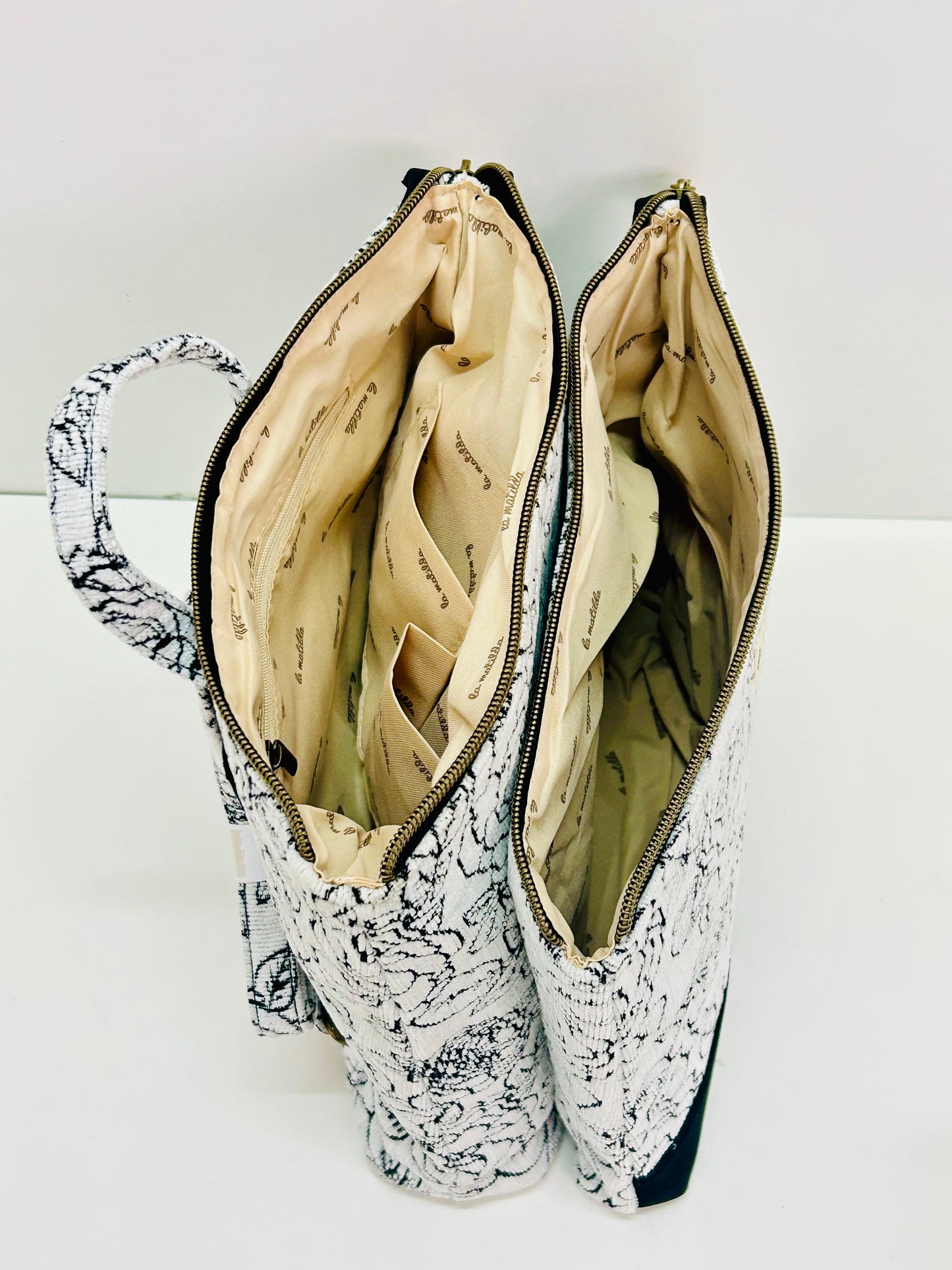 Mochila doble Rosa Negra