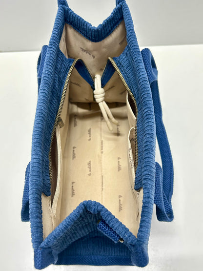 Bolso de mano Pana Azulón