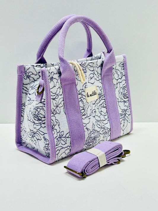 Bolso de mano Rosa Violeta