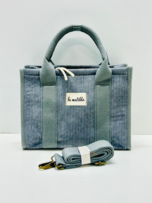 Bolso de mano Pana Antracita