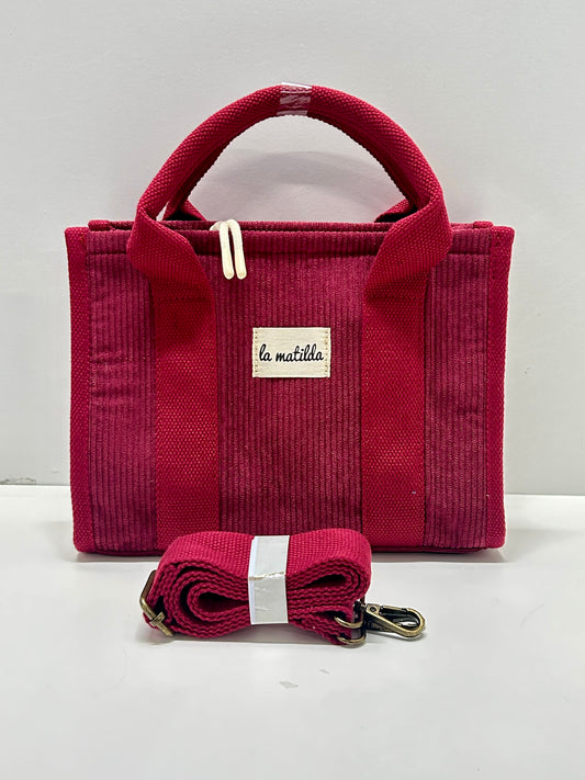 Bolso de mano Pana Vino