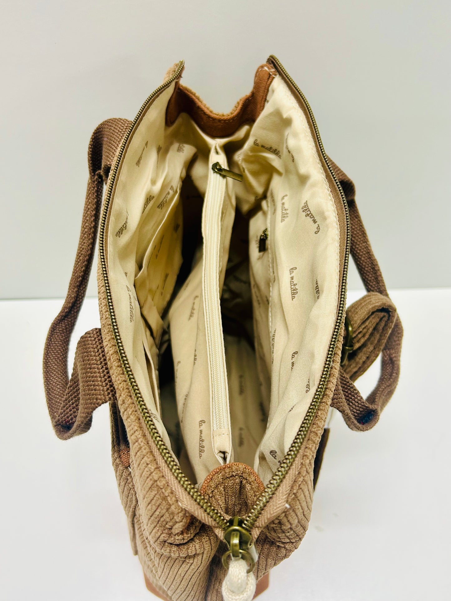 Mochila grande Pana Marrón Tostado