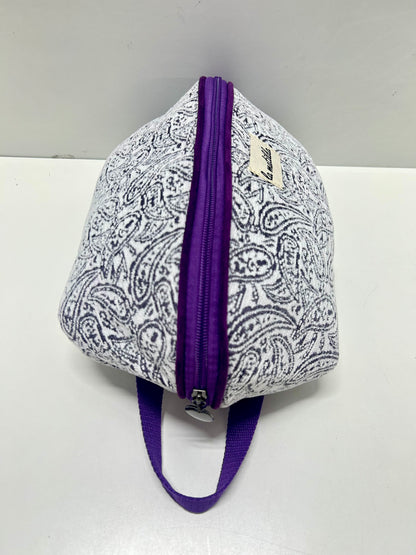 Neceser Cosmetiquero Hojas Morado