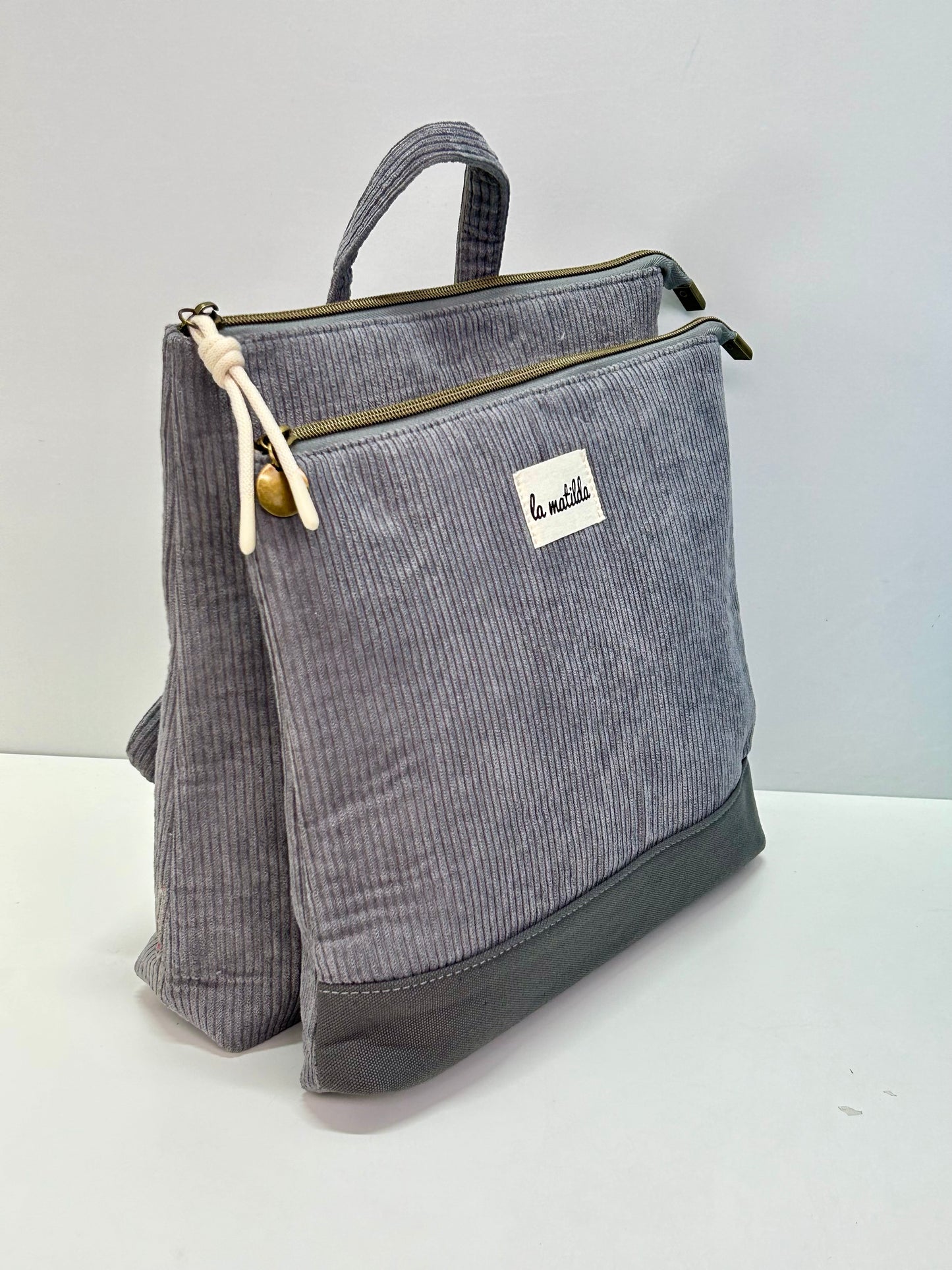 Mochila doble Pana Antracita