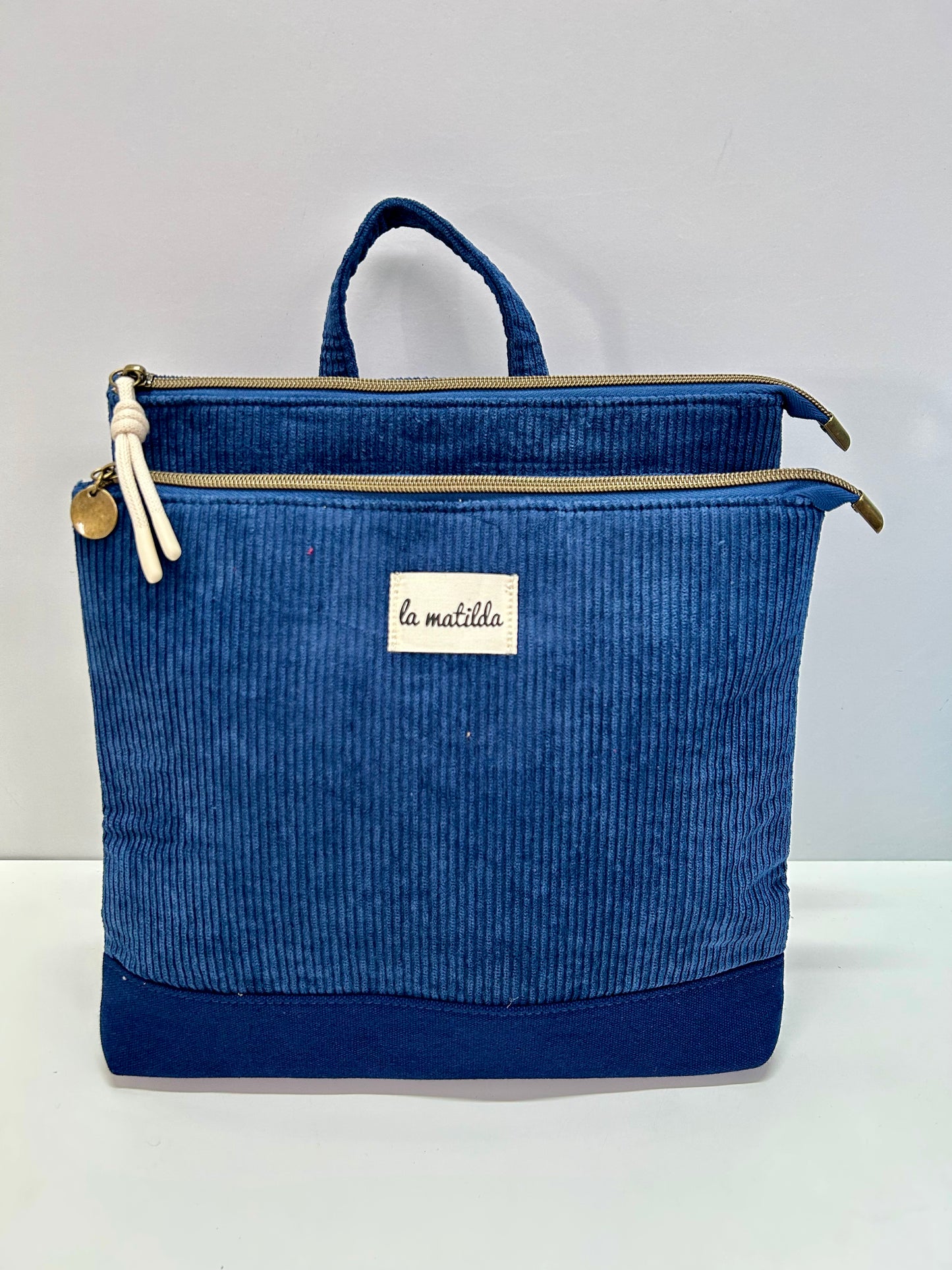 Mochila doble Pana Azulón