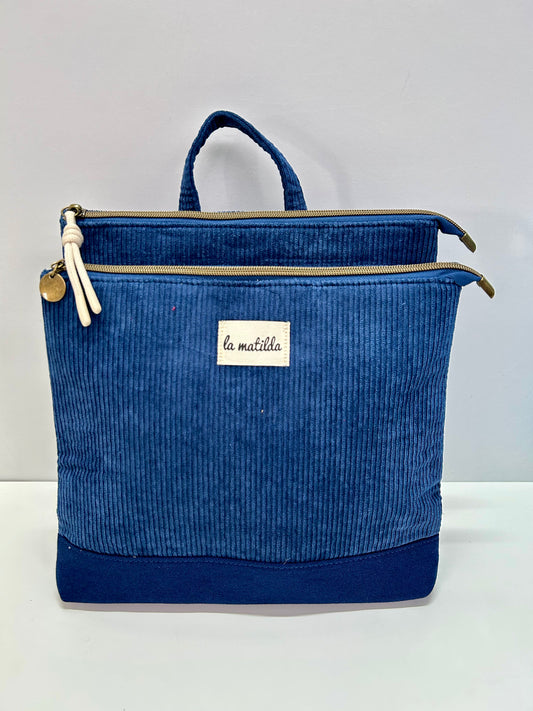 Mochila doble Pana Azulón