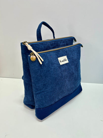 Mochila doble Pana Azulón