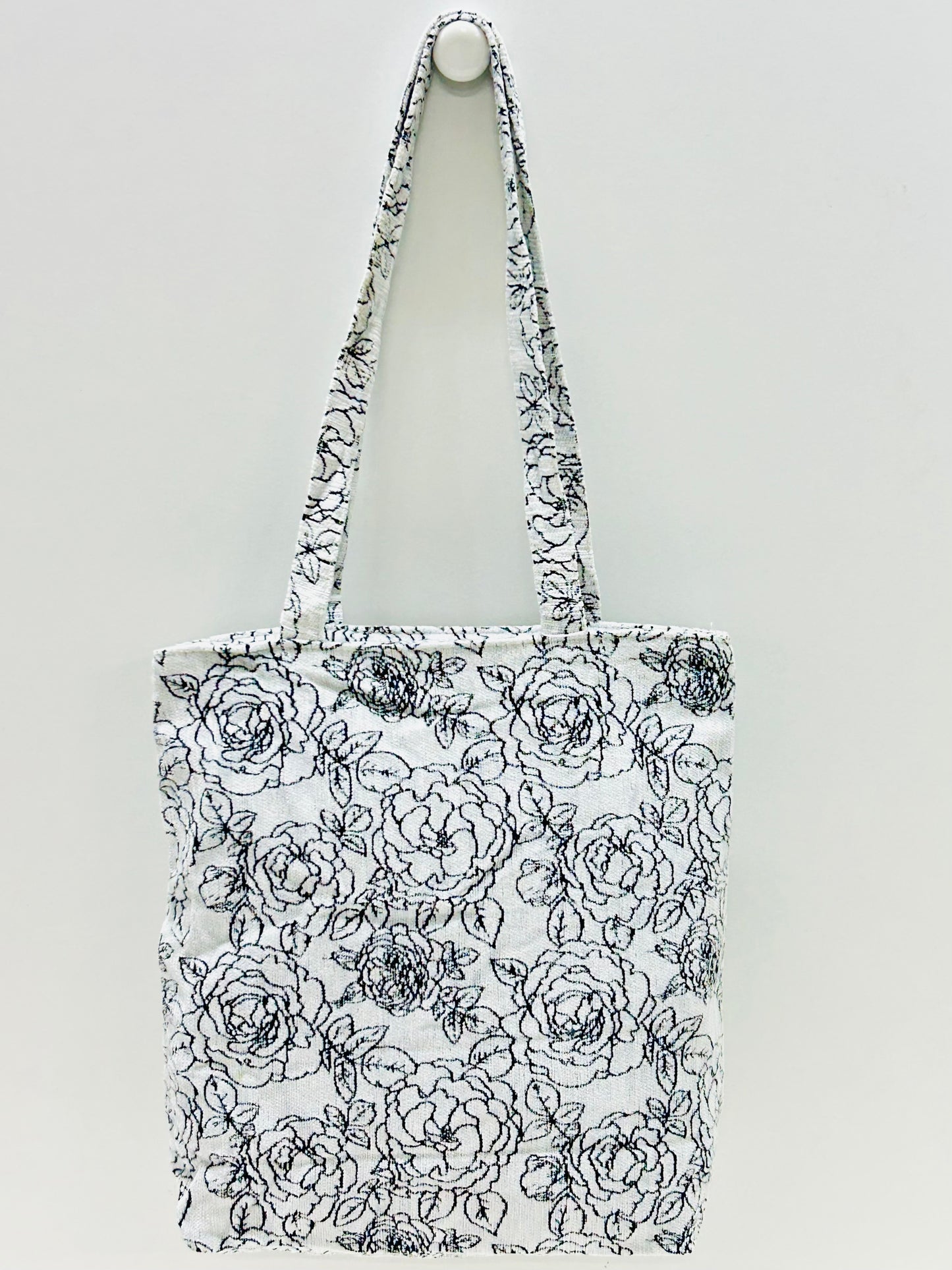 Bolsa Tote Bag Rosa Negro