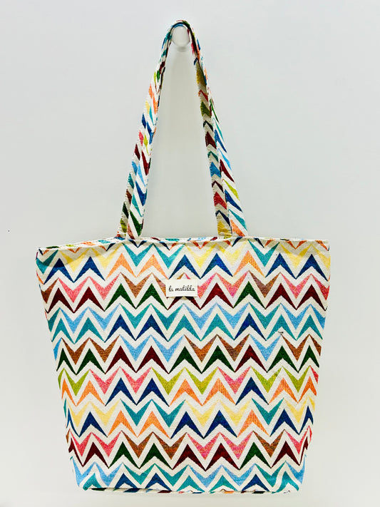Bolsa Tote Bag Grande Flechas
