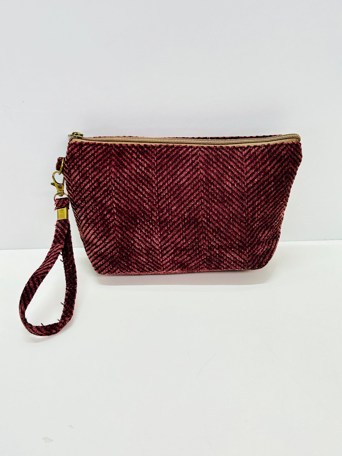 Neceser Grande Espiga Marrón Unicolor