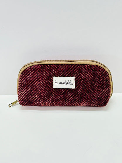 Portatodo sin asa Espiga Marrón Unicolor