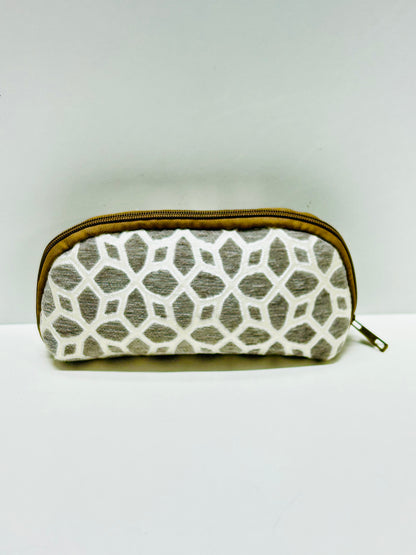 Portatodo sin asa Gris Hilo Plata