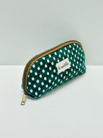 Portatodo sin asa Lunares Verde