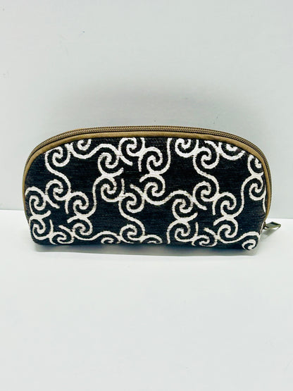 Portatodo sin asa Marrón Hilo Plata