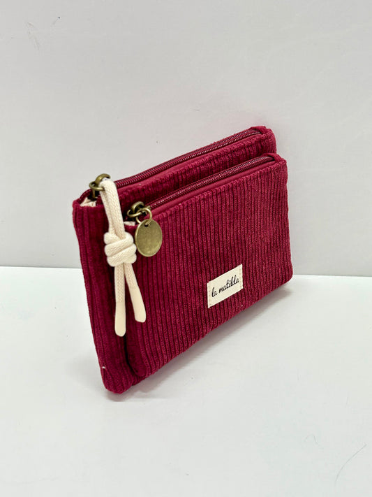 Monedero doble compartimento Pana Vino