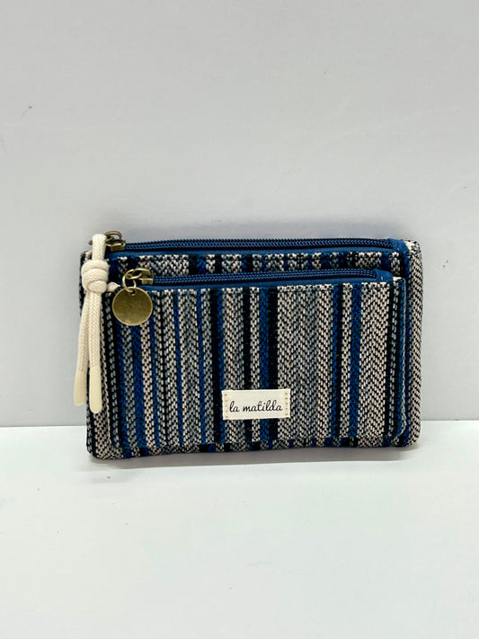 Monedero doble compartimento Linea Agua