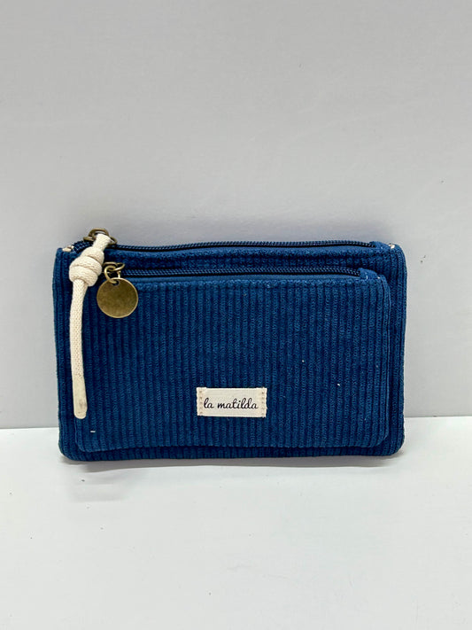 Monedero doble compartimento Pana Azulón