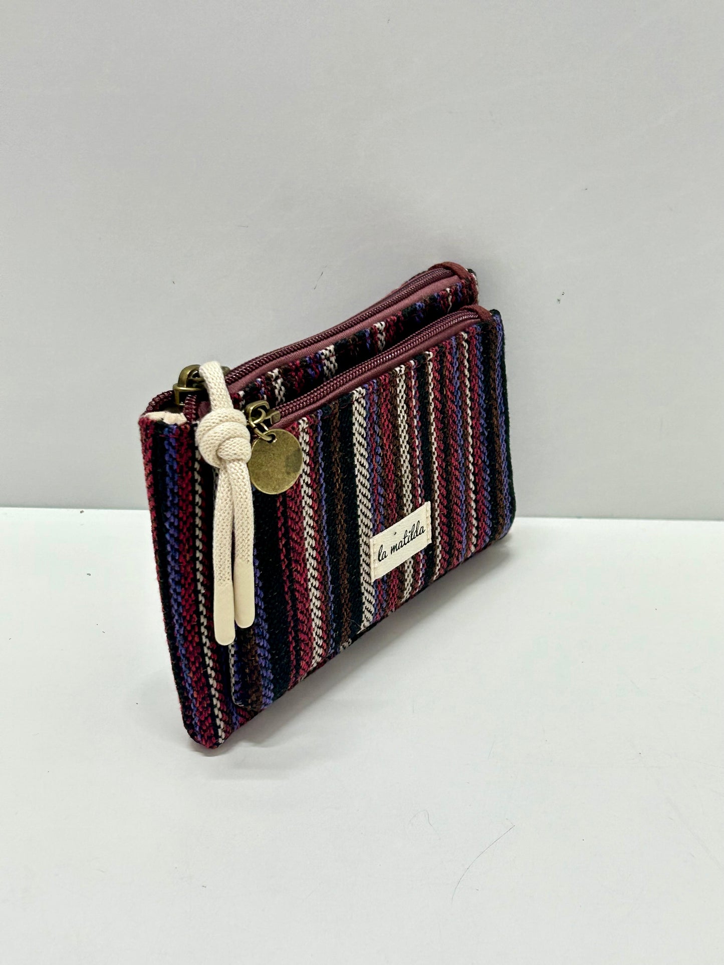 Monedero doble compartimento Linea Fuego