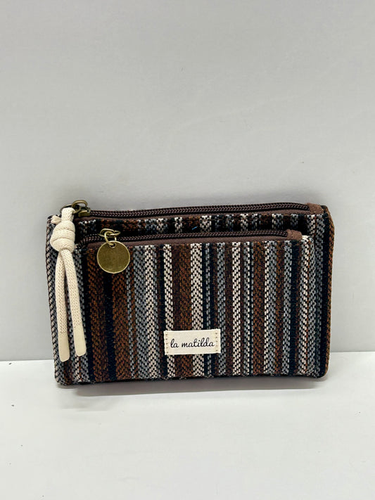 Monedero doble compartimento Linea Arena