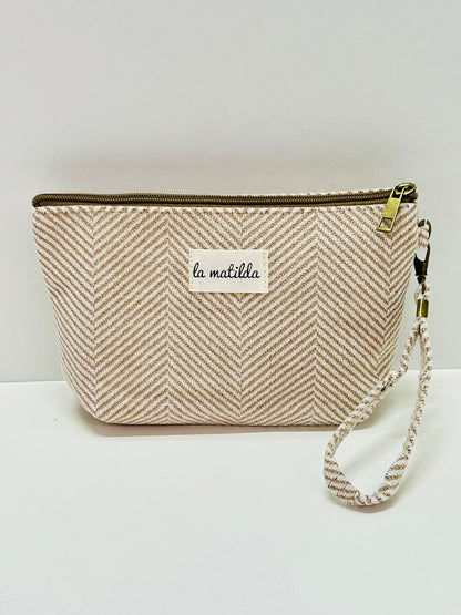 Neceser Grande Espiga Beige