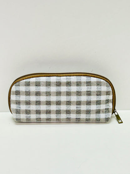 Portatodo sin asa Gingham Gris