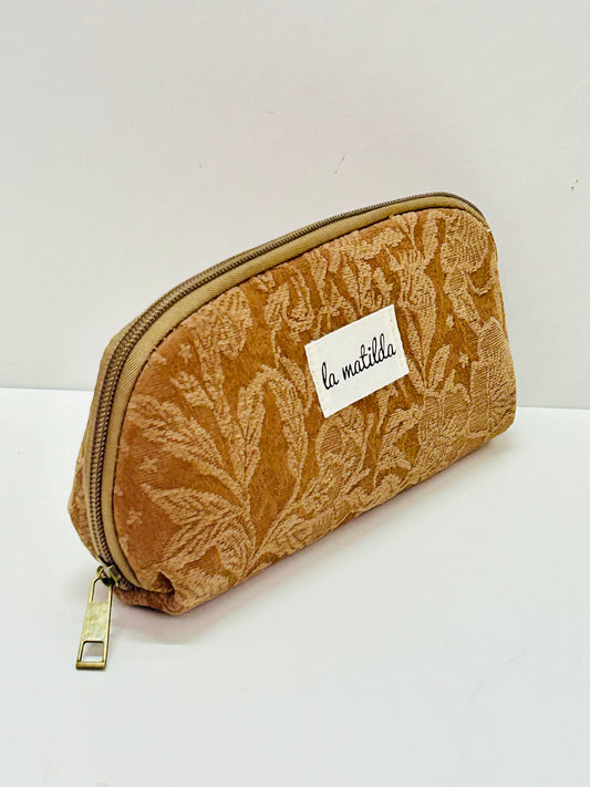 Portatodo sin asa Marrón Unicolor Flores