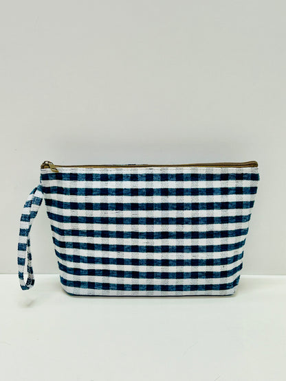 Neceser Maxi Gingham Marino