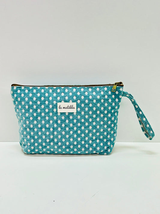 Neceser Maxi Lunares Celeste
