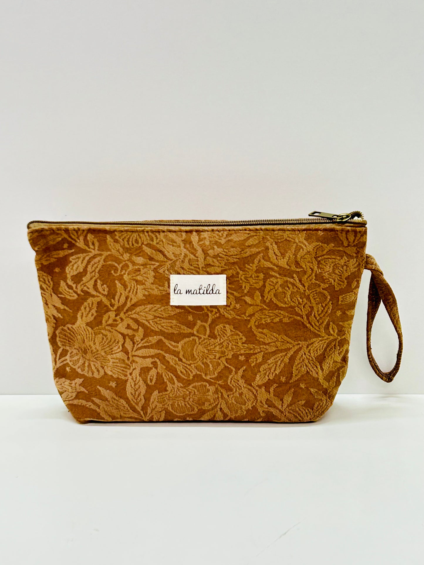 Neceser Maxi Tostado Flor