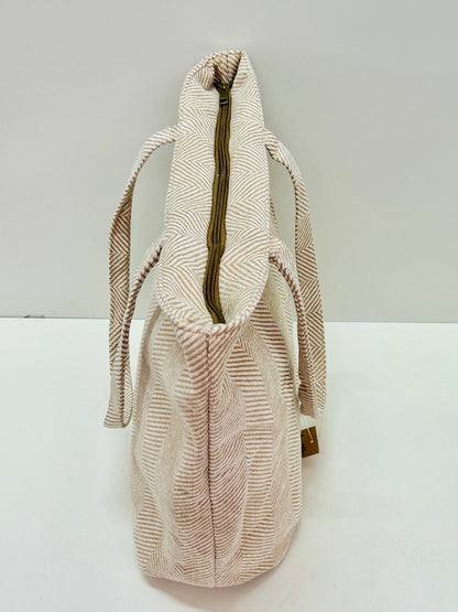 Bolsa Tote Bag Grande Espiga Beige