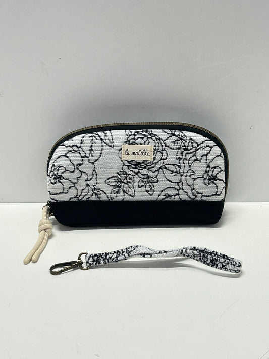 Portatodo con asa Rosa Negro