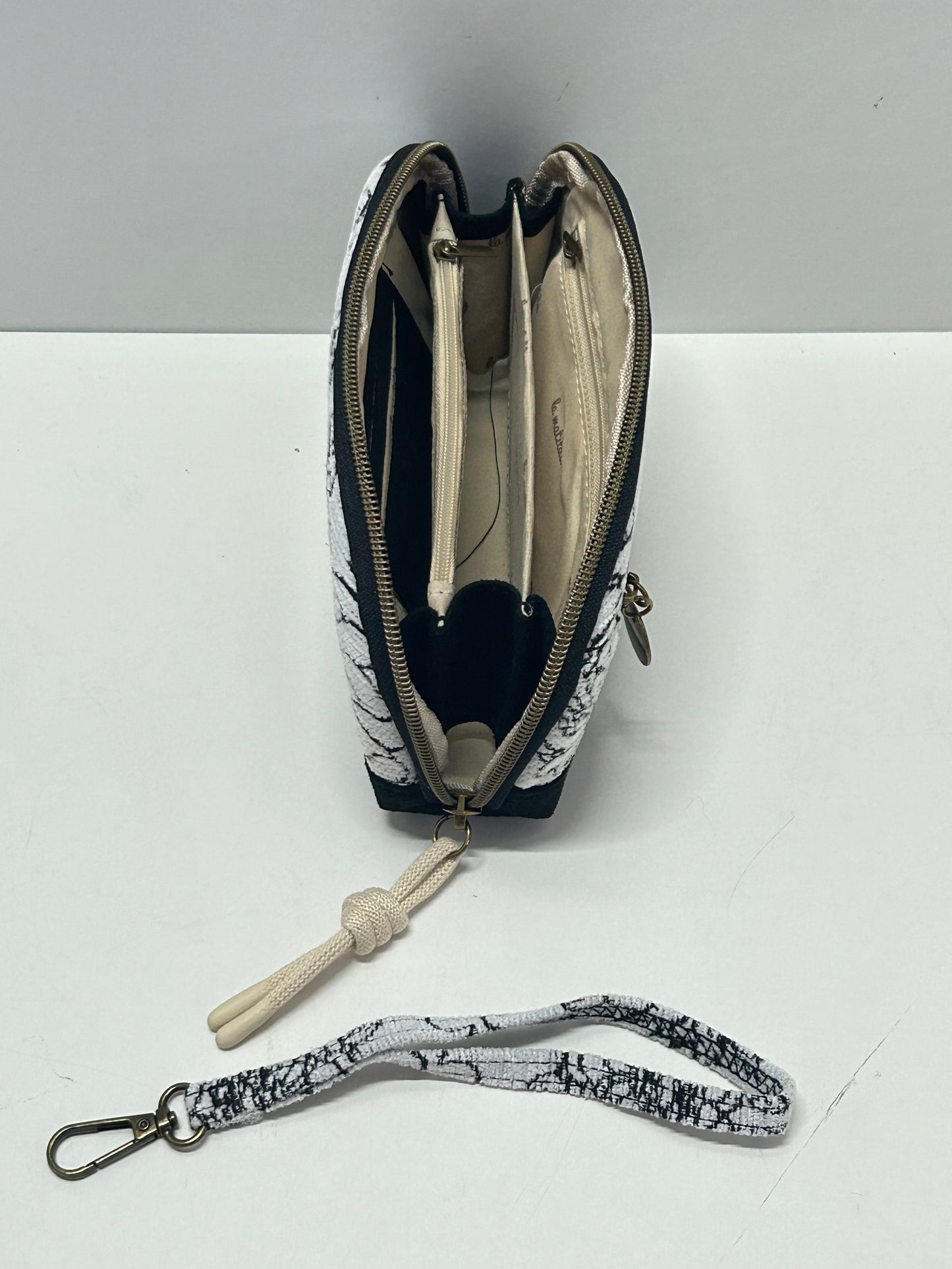 Portatodo con asa Rosa Negro