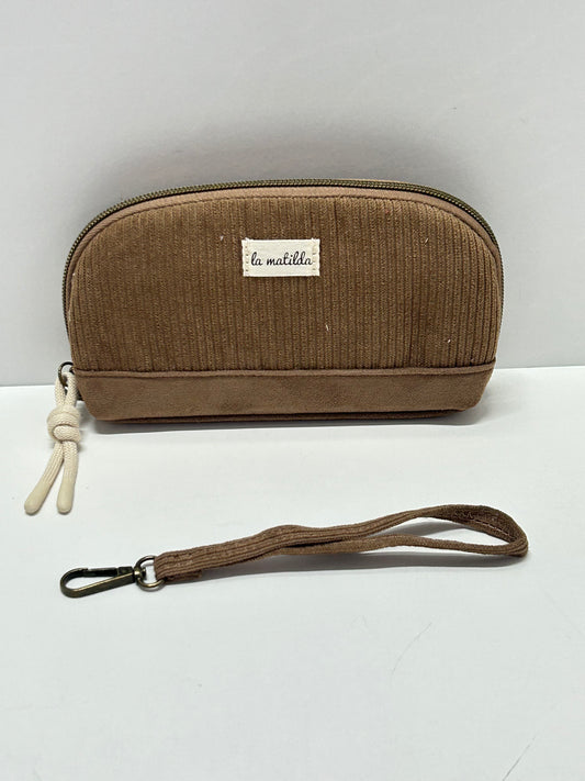 Portatodo con asa Pana Marrón Tostado