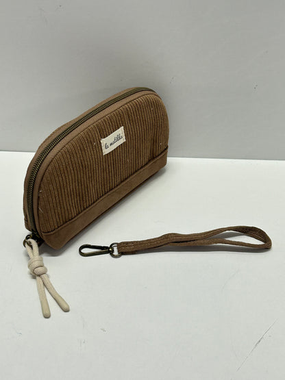 Portatodo con asa Pana Marrón Tostado