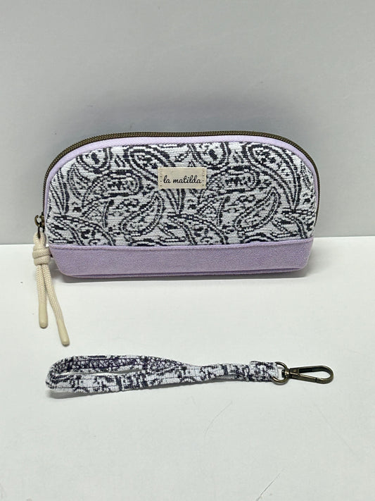 Portatodo con asa Hojas Morado