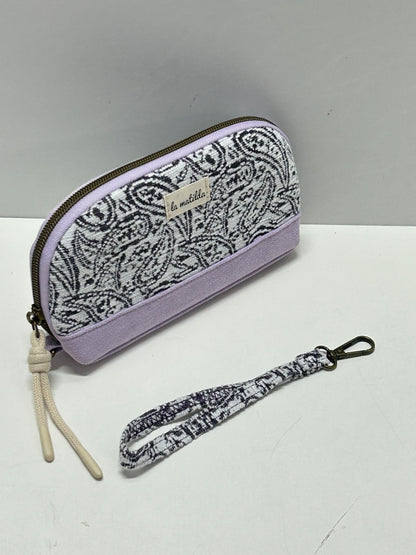 Portatodo con asa Hojas Morado