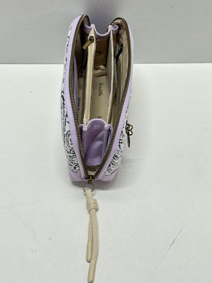 Portatodo con asa Hojas Morado