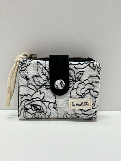 Cartera Pequeña Rosa Negro